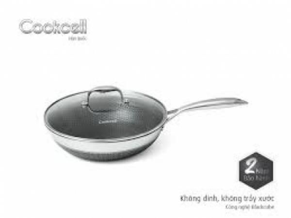 Chảo xào đa năng iNox Blackcube 26cm